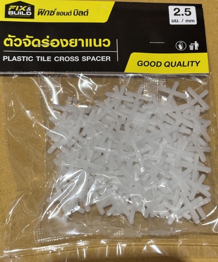 [1008662] ตัวจัดร่องยาแนว 2.5mm FIX&BUILD