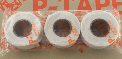 [1008713] ผ้ายิปซั่ม (แพค 3) 25mm*8Y P-TAPE