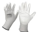 ถุงมือไนล่อนเคลือบ PU ฝ่ามือ Size M (สีขาว) SCHAKE