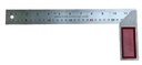 ฉากวัดไม้สแตนเลส 12" R43