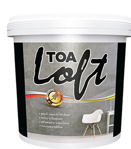 [1009020] ทีโอเอ ลอฟท์ LOFT2 ปูนฉาบขัดมันสำเร็จรูป 2.5กล TOA