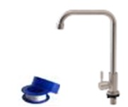 [1009069] ก๊อกซิงค์พื้น สเตนเลสท่อหักมุม SUS304 NY008 MIRRER