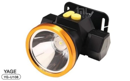[1009101] ไฟฉายคาดศรีษะ แสงขาว 5W YG-U108