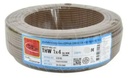สายไฟเดี่ยว THW 1x4 50m. น้ำตาล TUW
