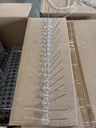 หนามกันนกสแตนเลส ฐานสแตนเลส 50x2.8x11cm