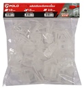คลิปปรับระดับกระเบื้อง 1.5mm TILER 8119-2PC/PE (แพ็ค 100 ชิ้น) POLO