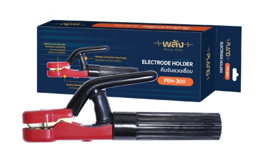 [1009148] คีมจับลวดเชื่อมไฟฟ้า PEH-300 ยี่ห้อพลัง