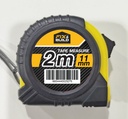 -ตลับเมตร 2m. 11mm. มีตัวล็อค FIX&BUILD