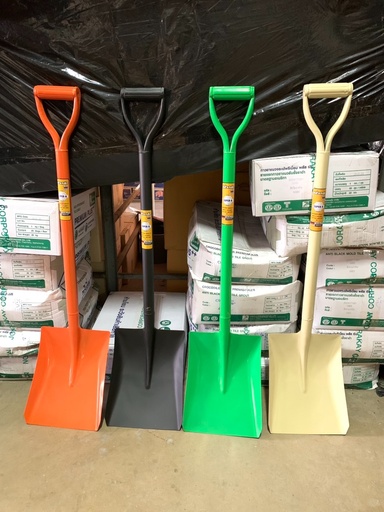 [1009182] พลั่วตักทรายหน้าตัดแฟนซี 24x90cm  (คละสี)