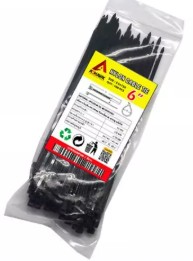 [1009551] เคเบิ้ลไทร์ ยาว6" 3.5*150 สีดำ แพ็ค 100 Adhawk