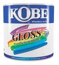 สีเคลือบเงา 1/4กล. #K500 สีขาว KOBE