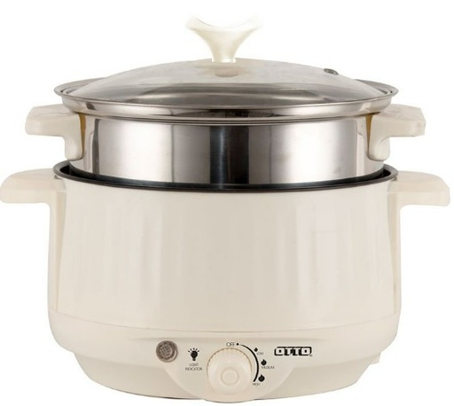 [1009653] หม้อสุกี้ ชาบู 1.5L SP - 306 A คละสี OTTO