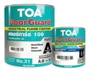 ทีโอเอ HVG ฟลอร์การ์ด 100 ส่วนเอ RAL #1021 Rape Yellow 1กล. TOA
