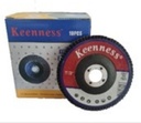 จานผ้าทรายเรียงซ้อน หลังแข็ง 4'' A80 KEENNESS