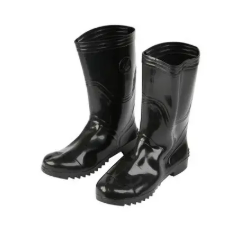 [1009797] รองเท้าบู๊ทสั้น #11(43) ความสูง 11" รุ่นB2800 ดำ