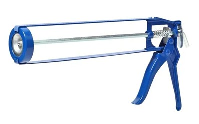 [1009804] ปืนยิงซิลิโคน 9.5'' แกนคู่ น้ำเงิน EAGLE ONE