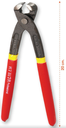 คีมผูกลวดชุบแข็งด้ามหุ้มยาง 8" ยาว 20 cm. DS-16124 ตราแรด