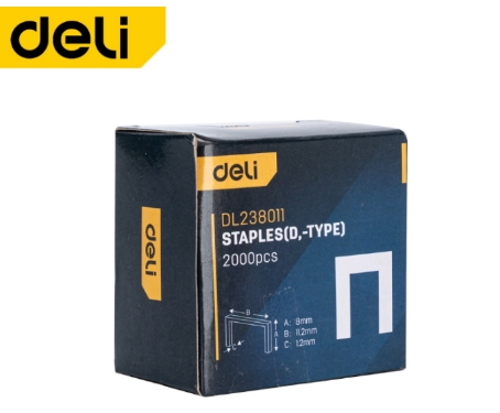 [1000639] ลูกแม็กซ์ 12x6.3x1.2mm EDL238012 DELI+ (2000pcs)