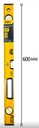 ระดับน้ำ 600mm Aluminum พร้อมแถบแม่เหล็ก EDL290600 DELI+