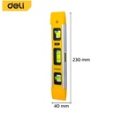 ระดับน้ำ 230×40×17mm EDL290230 แม่เหล็ก DELI+