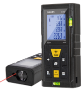 [1000667] เครื่องวัดระยะเลเซอร์ 40m EDL4168 แสงสีแดง DELI+