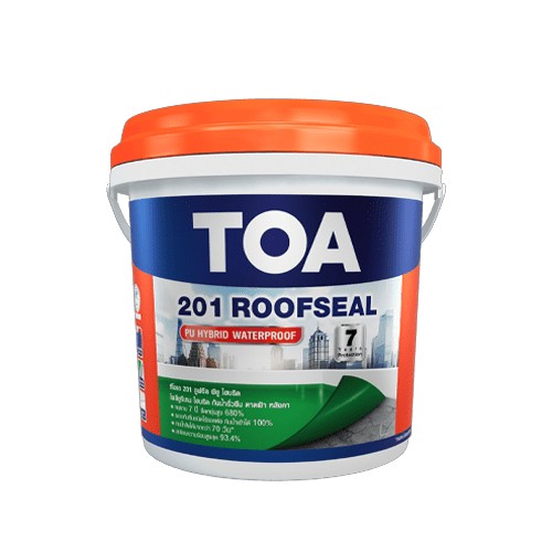 [1000919] กันซึมดาดฟ้า-หลังคา 1/4 GL 201 ROOFSEAL Blue TOA