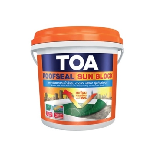 [1000943] กันซึมดาดฟ้า-หลังคา 5 GL ROOFSEAL SUN BLOCK Green TOA